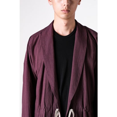 LONG ROBE AUBERGINE｜詳細画像
