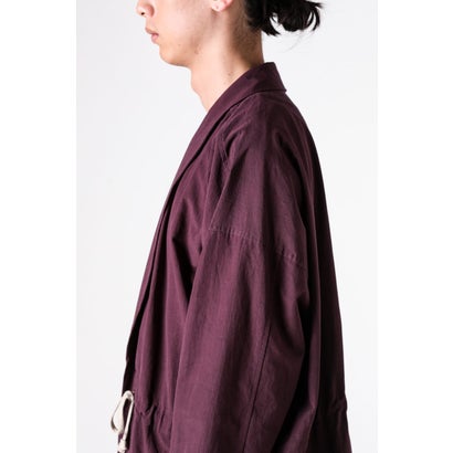 LONG ROBE AUBERGINE｜詳細画像