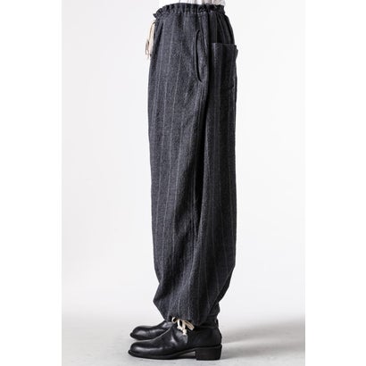 BALLOON TROUSERS （GREY STRIPE）｜詳細画像