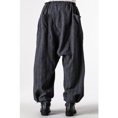 BALLOON TROUSERS （GREY STRIPE）｜詳細画像