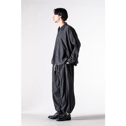 BALLOON TROUSERS （GREY STRIPE）｜詳細画像