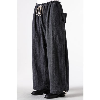BALLOON TROUSERS （GREY STRIPE）｜詳細画像
