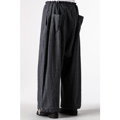 BALLOON TROUSERS （GREY STRIPE）｜詳細画像