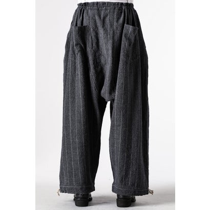 BALLOON TROUSERS （GREY STRIPE）｜詳細画像