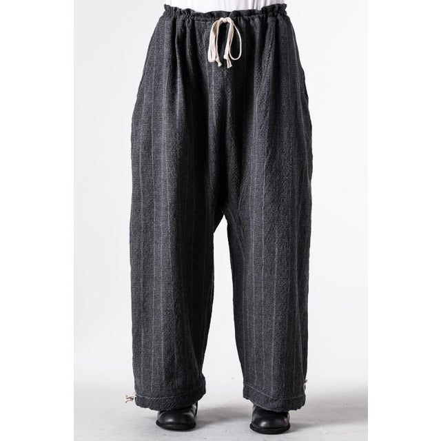 BALLOON TROUSERS （GREY STRIPE）