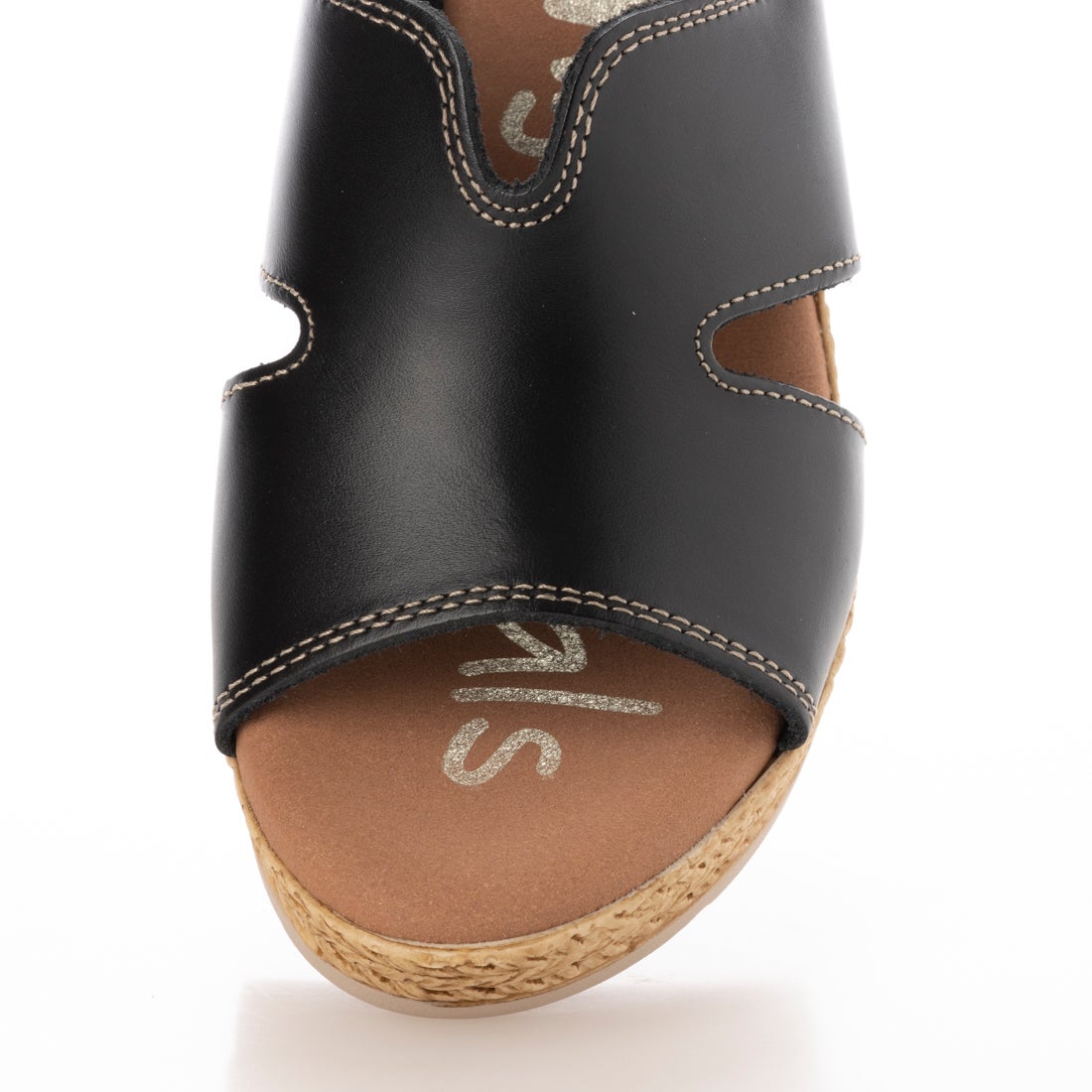 オー マイ サンダルズ Oh my Sandals クッションインソールデザインミュール （ブラック） -レディースシューズ・靴の公式通販