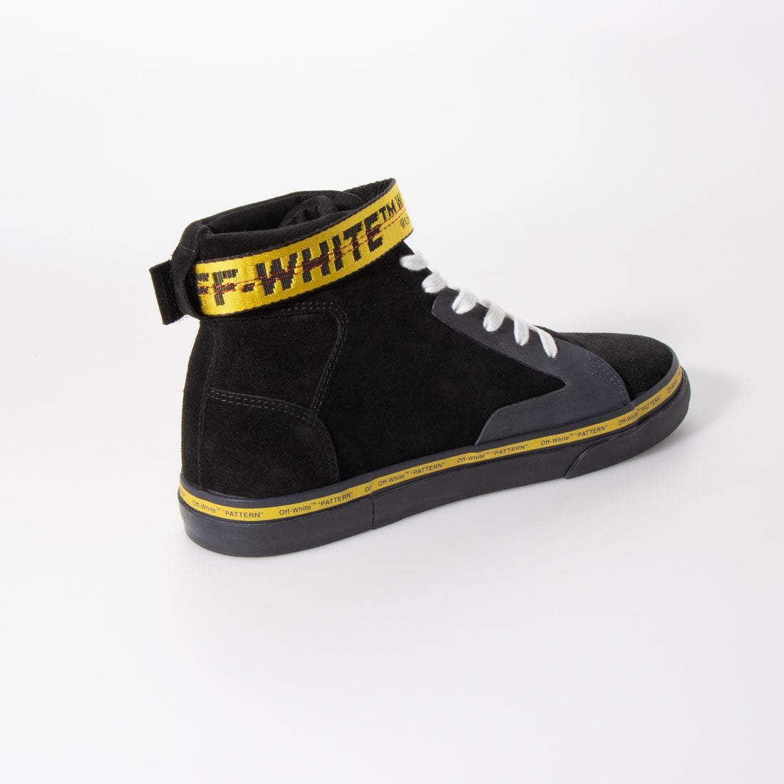オフホワイト Off-White VULC MID SKATE （Black/Yellow）