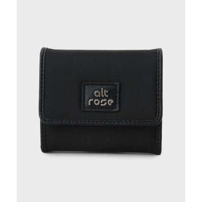 フロントプレート三つ折り財布 （ブラック(019)）｜詳細画像