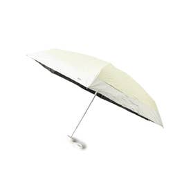 【Wpc．】完全遮光 遮光率・UVカット率100％ 日傘 折りたたみ傘 完全遮光 切り継ぎタイニー ミニ （イエロー(032)）