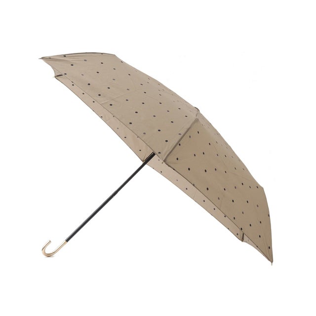 
                    雨傘 折りたたみ傘 ミルキードット ミニ （ブラウン(043)）