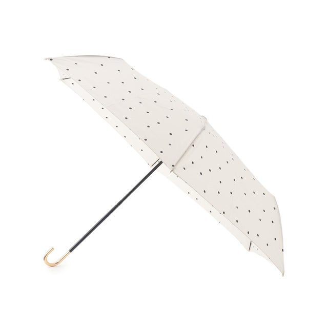
                    雨傘 折りたたみ傘 ミルキードット ミニ （オフホワイト(003)）