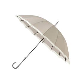 晴雨兼用 UVカット80％ 16本骨傘 長傘 （グレー(012)）