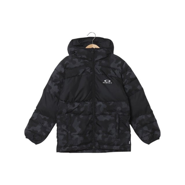 ジュニア 中綿ジャケット YTR INSULATION JKT 12.0 FOA409460 （BLACK GEO PRINT）