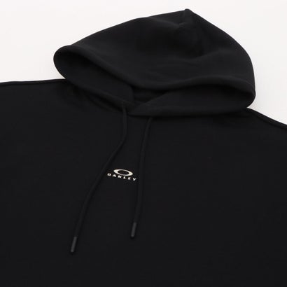メンズ スウェットパーカー BORDERLESS FLEECE HOODIE STATEMENT FOA409615 （PITCH BLACK）｜詳細画像
