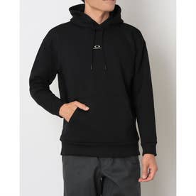 メンズ スウェットパーカー BORDERLESS FLEECE HOODIE STATEMENT FOA409615 （PITCH BLACK）