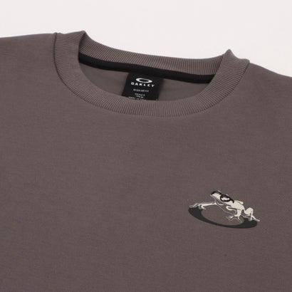 メンズ スウェットトレーナー BORDERLESS FLEECE CREW CHILL FOA409614 （GRAY WASH）｜詳細画像