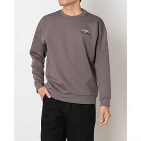 メンズ スウェットトレーナー BORDERLESS FLEECE CREW CHILL FOA409614 （GRAY WASH）