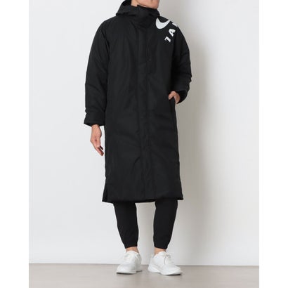 メンズ ベンチコート ENHANCE LONG COAT 16.7 FOA409482 （PITCH BLACK）｜詳細画像