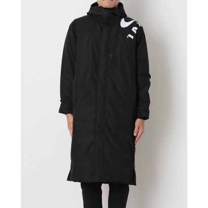 メンズ ベンチコート ENHANCE LONG COAT 16.7 FOA409482 （PITCH BLACK）｜詳細画像