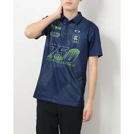 メンズ ゴルフ 半袖シャツ EMPHATIC MX SHIRT FOA403521 （ネイビー）