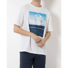 メンズ 半袖Tシャツ ENHANCE QDC SS TEE SUNSET 3.0 FOA406338 （WHITE）