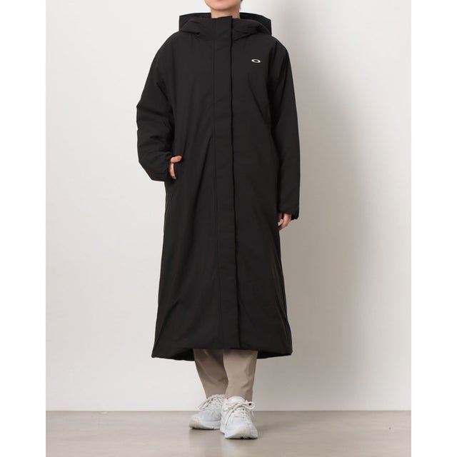 レディース ベンチコート RADIANT LONG COAT 12.0 FOA500973 （PITCH BLACK）