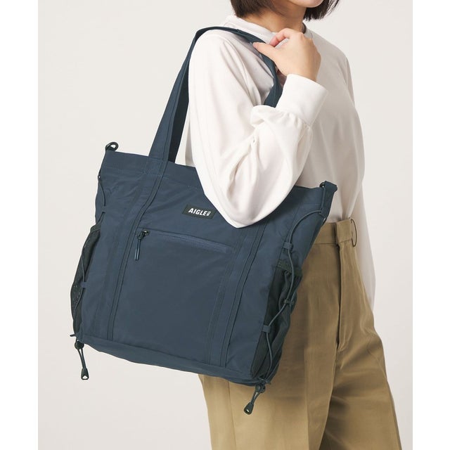 ＜AIGLE＞Vertical TOTE （NAVY）