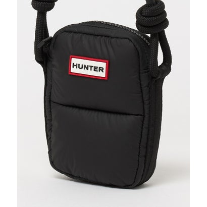 HUNTER PUFFEDフォーンポーチ （BLACK）｜詳細画像