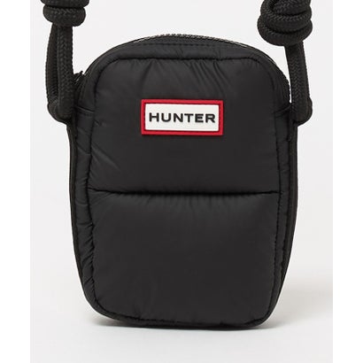 HUNTER PUFFEDフォーンポーチ （BLACK）｜詳細画像