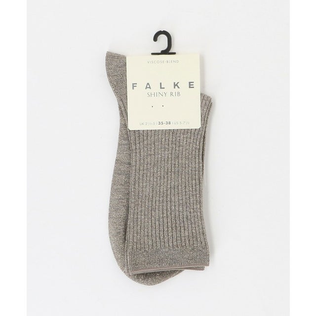＜FALKE＞ShinyRib Socks （GOLD）