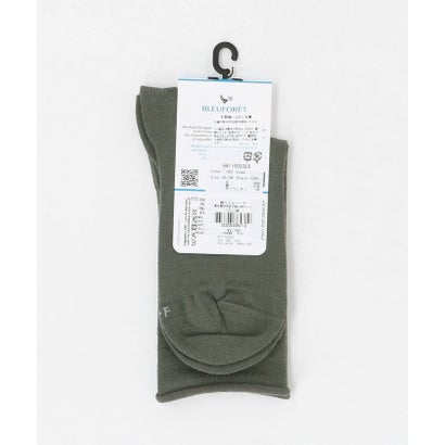 ＜BLEU FORET＞W SOCKS （DK.GRAY）｜詳細画像