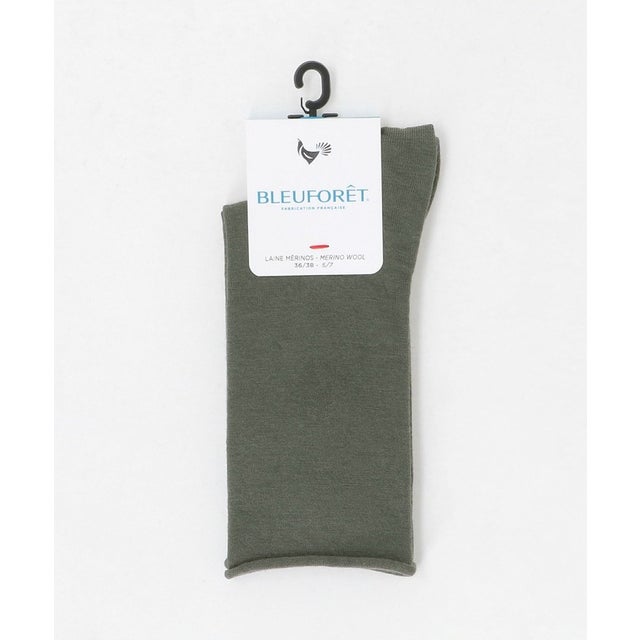 ＜BLEU FORET＞W SOCKS （OLIVE）
