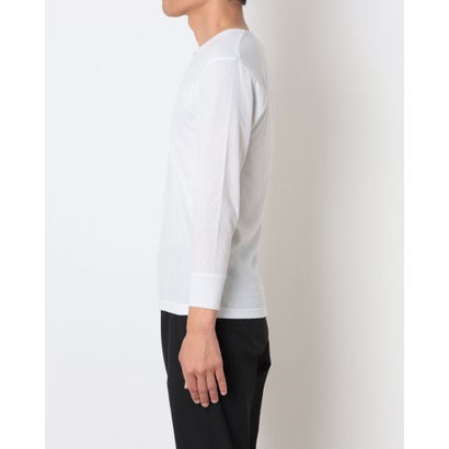 中綿キルト(パッケージ)  インナー 長袖U首シャツ クルーネックTシャツ （009）｜詳細画像