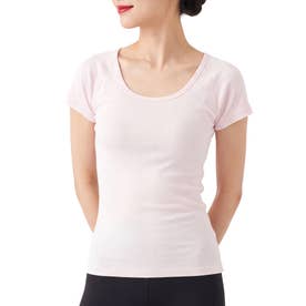 97％の医師推奨 婦人 フレンチスリーブ インナー Tシャツ （002）
