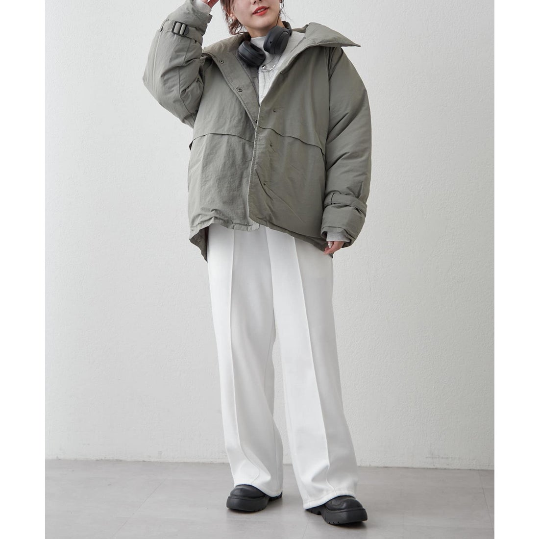 オリーブ デ オリーブ OLIVE des OLIVE スタンドベルトフェイクダウン 