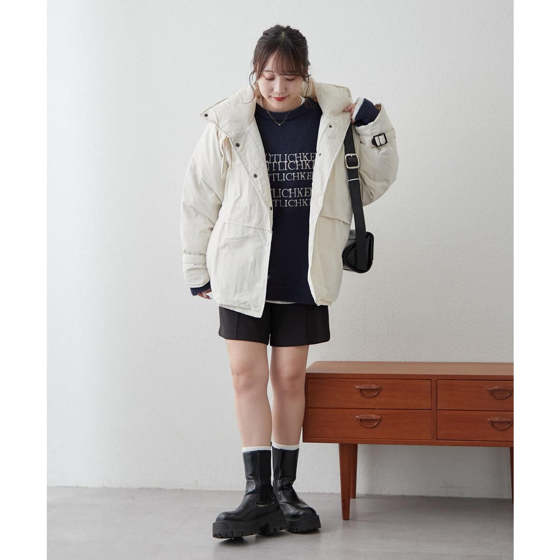 オリーブ デ オリーブ OLIVE des OLIVE スタンドベルトフェイクダウン 