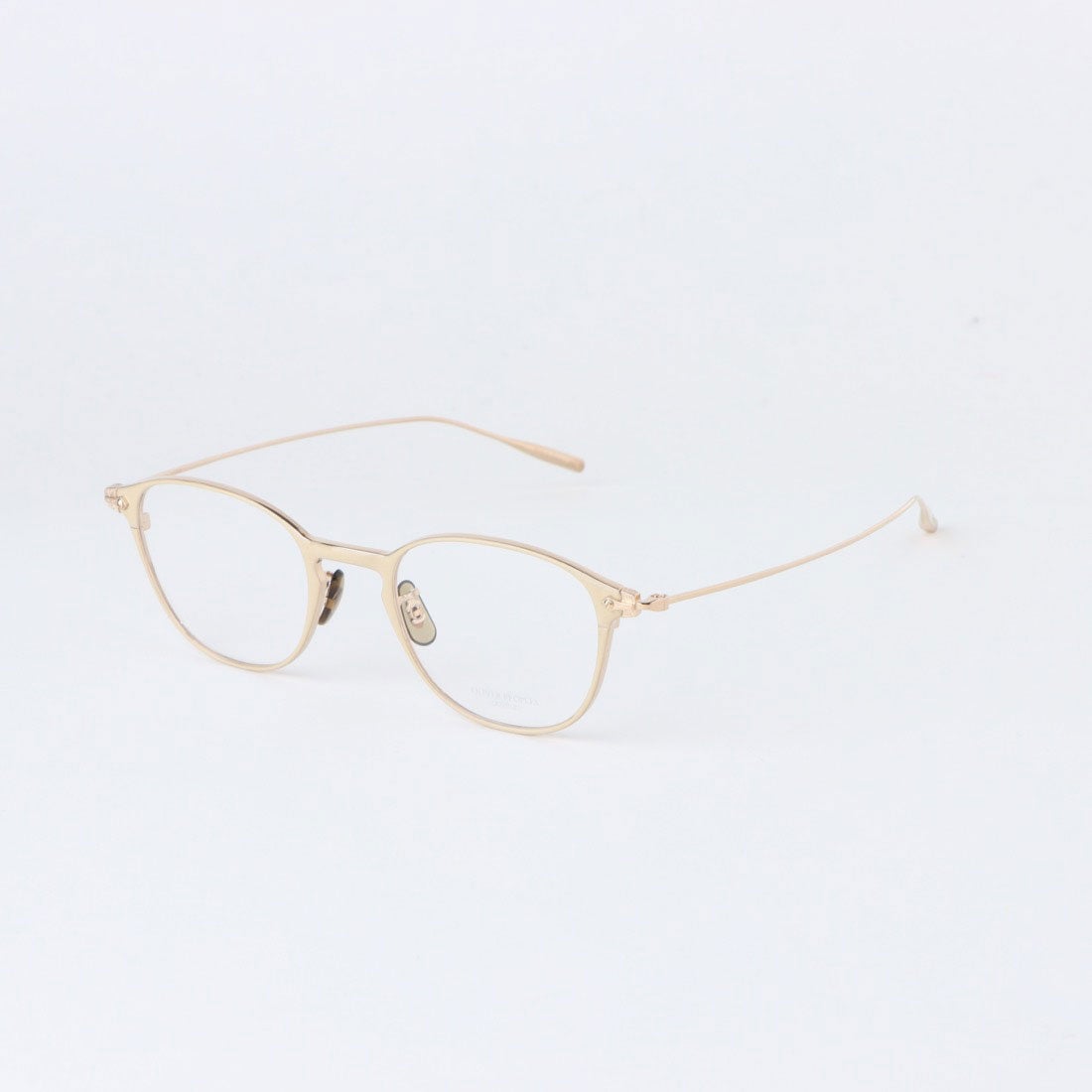 オリバーピープルズ OLIVER PEOPLES メガネ 眼鏡 アイウェア レディース メンズ （ホワイト/ゴールド）