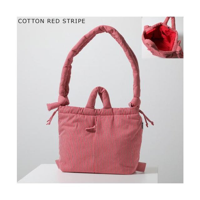 ショルダーバッグ ONA SOFT BAG （COTTON-RED-STRIPE）