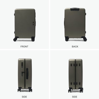正規品1年保証 スーツケース Mサイズ キャリーケース 軽量 TSAロック ストッパー付き ストッパー 旅行 出張 70L CORSTONE OT-0883-62 （ウォームグレー）｜詳細画像