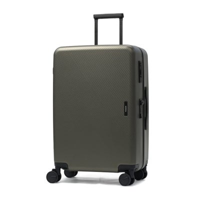 正規品1年保証 スーツケース Mサイズ キャリーケース 軽量 TSAロック ストッパー付き ストッパー 旅行 出張 70L CORSTONE OT-0883-62 （スモーキーブラック）｜詳細画像