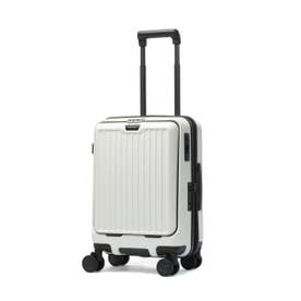 正規品1年保証 スーツケース 機内持ち込み フロントオープン Sサイズ キャリーケース 拡張 38L-44L拡張可能 Anetos OT-0918-49 （アイボリー）