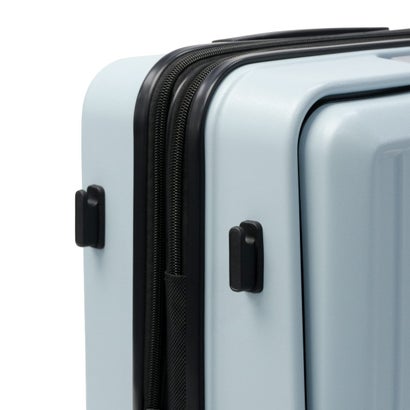正規品1年保証 スーツケース 機内持ち込み フロントオープン Sサイズ キャリーケース 拡張 38L-44L拡張可能 Anetos OT-0918-49 （ベビーブルー）｜詳細画像