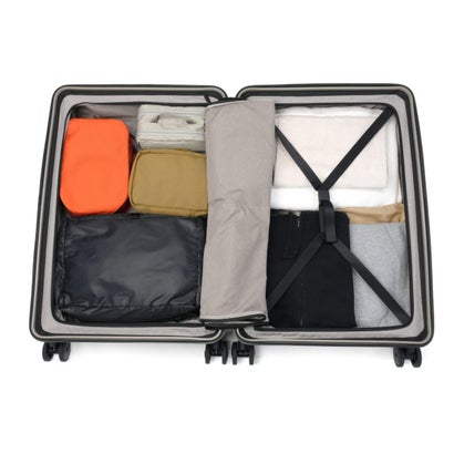 正規品1年保証 スーツケース Lサイズ 大型 キャリーケース 軽量 大きい 大きめ TSAロック ストッパー付き ストッパー 旅行 出張 90L CORSTONE OT-0883-69 （ウォームグレー）｜詳細画像
