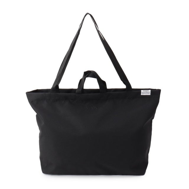 ◆【A4可】anello TOY 2WAYトート （ブラック(019)）