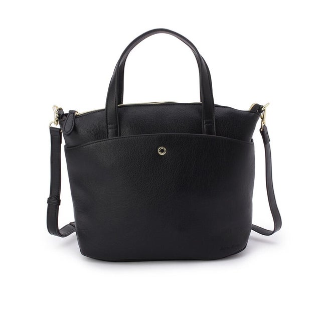◆Legato Largo 2WAY トートバッグ CURVE （ブラック(919)）