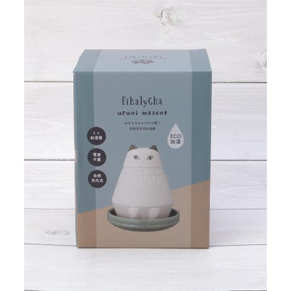 FIKA 潤いマスコット加湿器 CAT【返品不可商品】 （ホワイト(901)）｜詳細画像