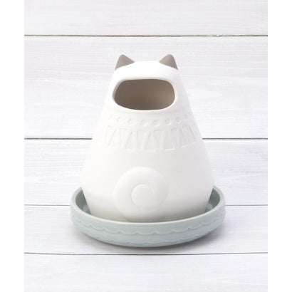 FIKA 潤いマスコット加湿器 CAT【返品不可商品】 （ホワイト(901)）｜詳細画像
