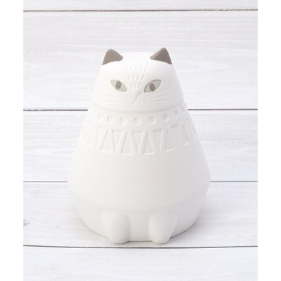 FIKA 潤いマスコット加湿器 CAT【返品不可商品】 （ホワイト(901)）｜詳細画像