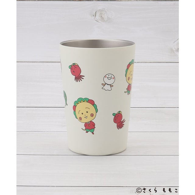 ◆【ワンズテラス限定】コジコジ ステンレスタンブラー 460ml【返品不可商品】 （アイボリー(904)）