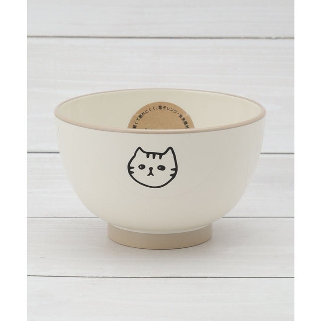 ◆NECO お椀 トラ 350ml【返品不可商品】 （ホワイト(901)）